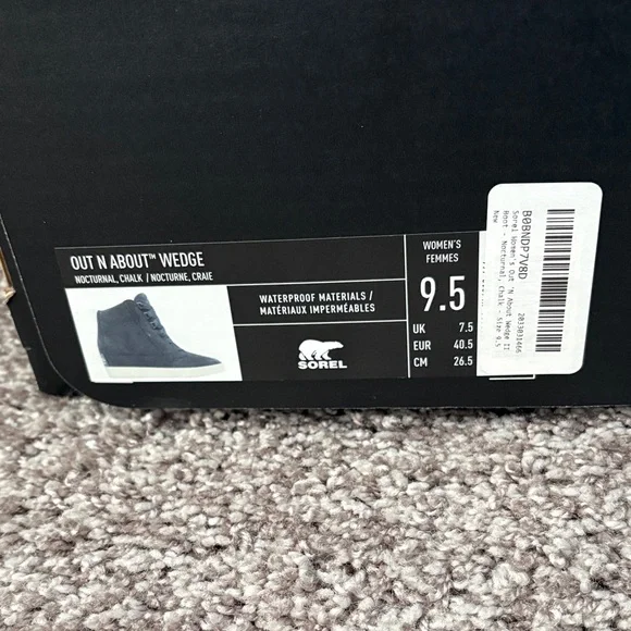 Sorel Blue Women's Sneakers - Picture 6 of 6